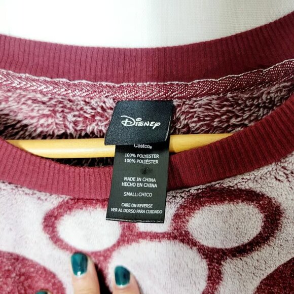 Disney Soft Fleece Women's Pullover Sweatshirt - Picture 2 of 3